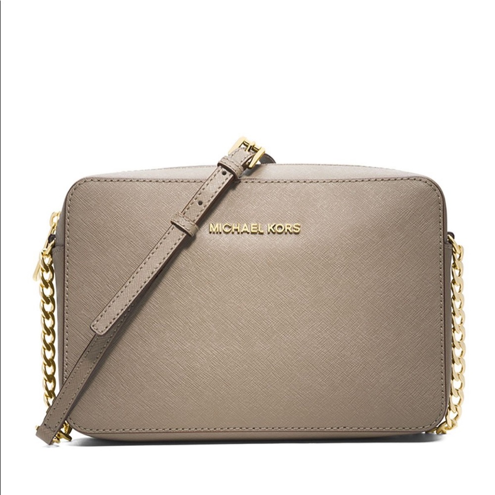 NEW WITHOUT TAG, DARK DUNE JET SET CROSSBODY